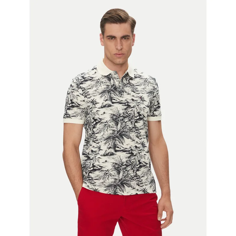 Tommy Hilfiger Polo MW0MW38475 Μπεζ Regular Fit