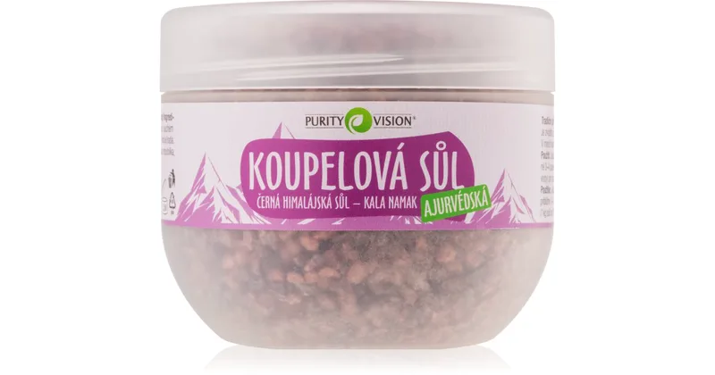 Purity Vision Kala Namak Ayurvedic Bath Salt 500 g