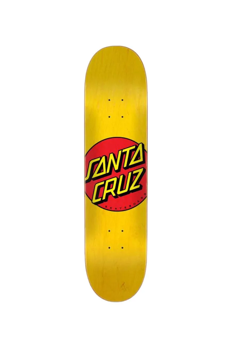SANTA CRUZ ΣΑΝΙΔΑ Skate Deck CLAASIC DOT - ΚΙΤΡΙΝΟ-SCR-SKD-2328-MULTI