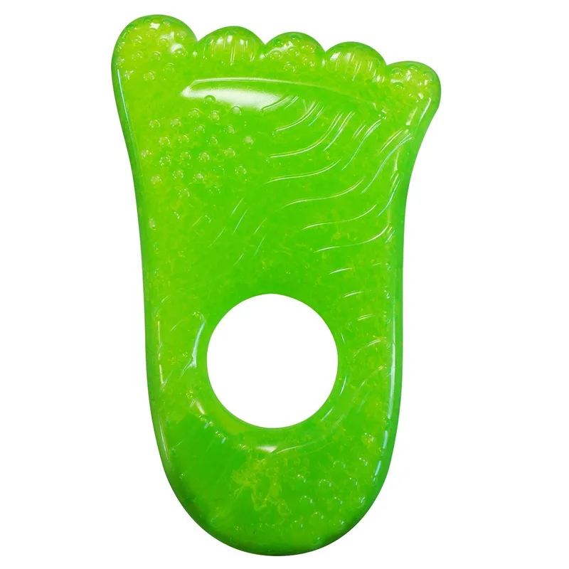 Munchkin Fun Ice Chewy Teether Παιχνίδι Μάσησης για Ανακούφιση του Πόνου Οδοντοφυΐας 1 Τεμάχιο - Πατούσα Πράσινη