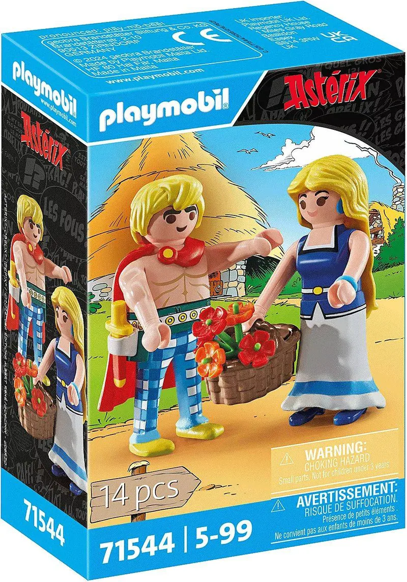 PLAYMOBIL 71544 ASTERIX: ΤΡΑΓΙΚΟΜΙΞ ΚΑΙ ΦΑΛΜΠΑΛΑ