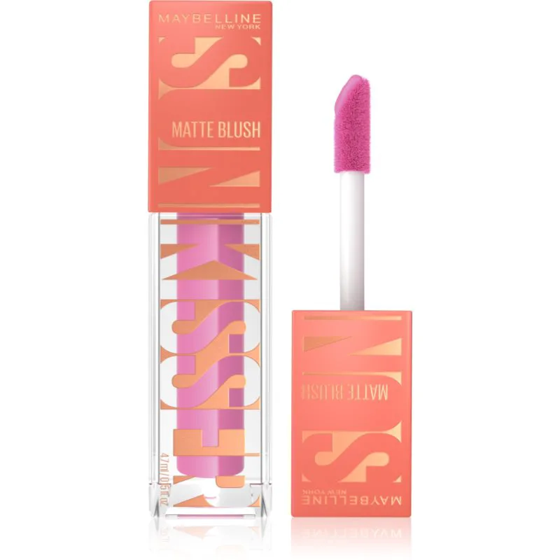 MAYBELLINE NEW YORK Sunkisser Matte υγρό ρουζ με ματ αποτελέσματα απόχρωση 32 Μωβ Clouds 4.7 ml