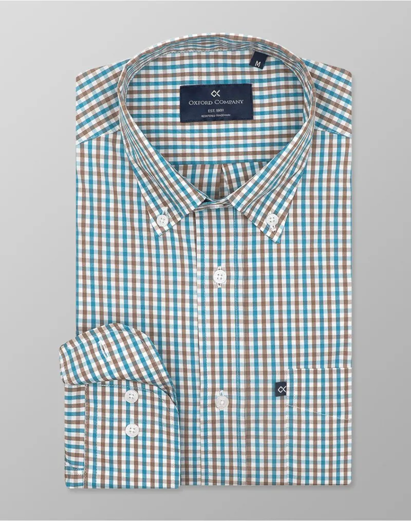 OXFORD COMPANY BUTTON DOWN ΠΟΥΚΑΜΙΣΟ M135-BZ10.02-02 Multi