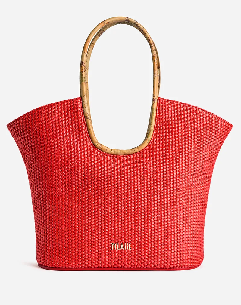 ALV.MARTINI SHOPPING BAG LMLF45-9881-0332 Red