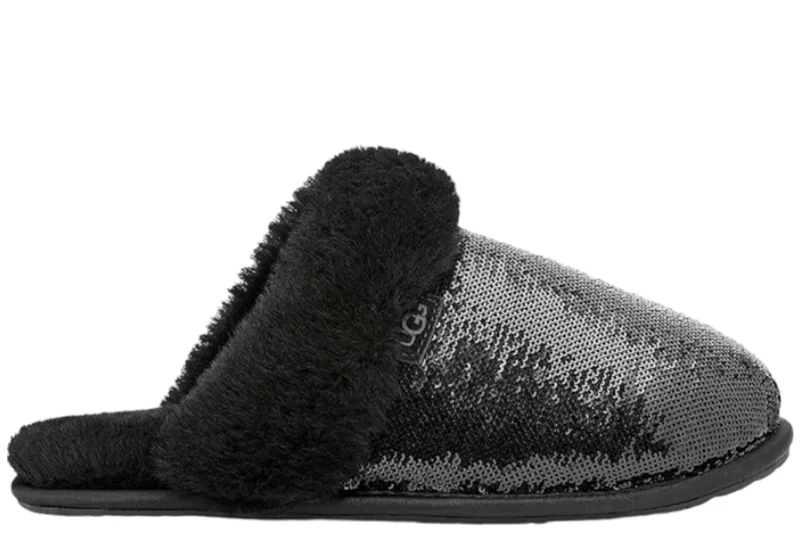 Παντόφλες Ugg Scuffette II Mirror Ball 1151290-BLK Γυναικείο