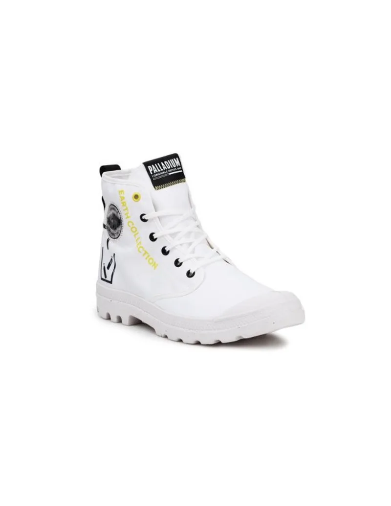 Palladium Pampa Λευκά Ανδρικά Αρβυλάκια 77054-116