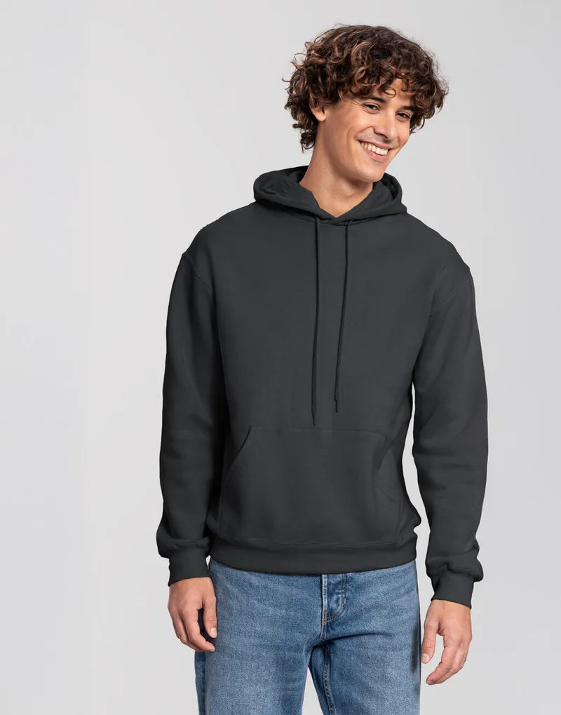 Iconic Premium Hooded Sweat Fruit of the Loom 0622840 Light Graphite