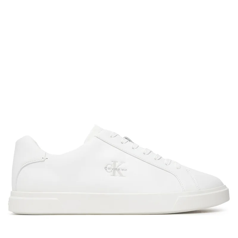 Αθλητικά Calvin Klein Low Prof Cupsole Lth HM0HM02123 Λευκό