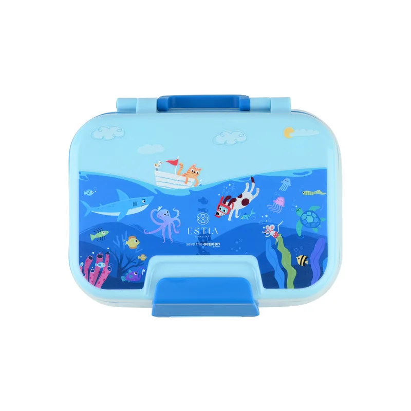 ΠΑΙΔΙΚΟ ΦΑΓΗΤΟΔΟΧΕΙΟ SAVE THE AEGEAN 1030ml 2 ΕΠΙΠΕΔΩΝ OCEAN PLAY