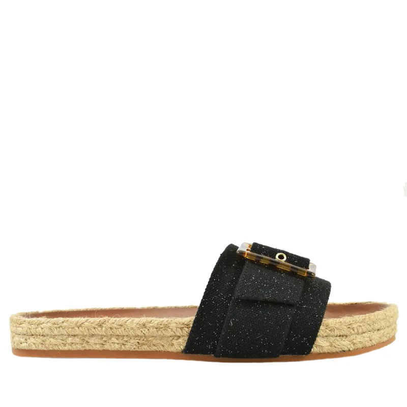 WRANGLER Palmas Canvas Mule 36-41 - ΜΑΥΡΟ - WR31504A/02