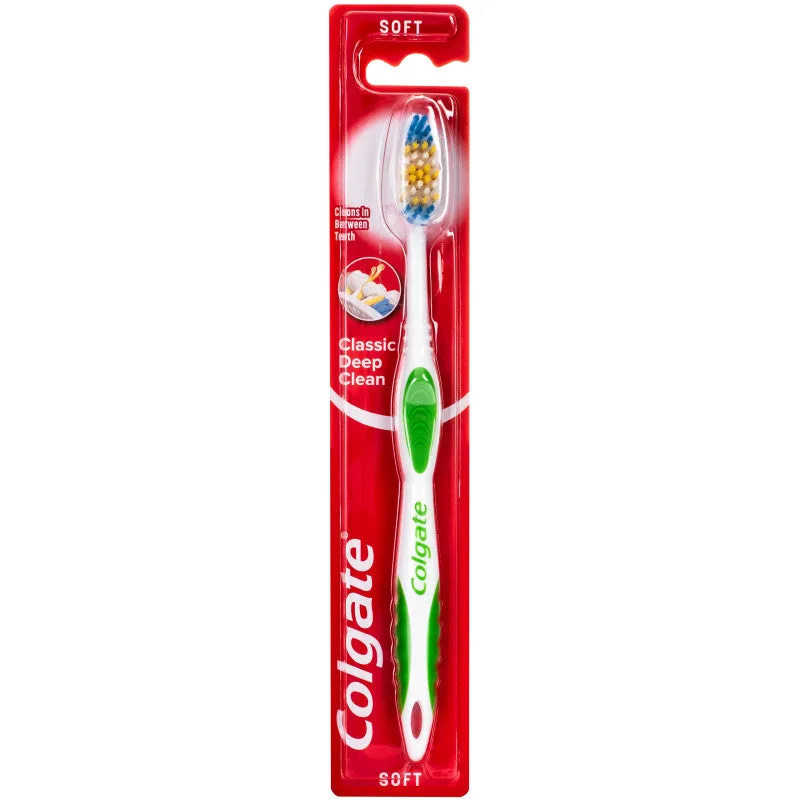 COLGATE CLASSIC SOFT - toothbrush for cleaning and taking care of teeth and gums, soft