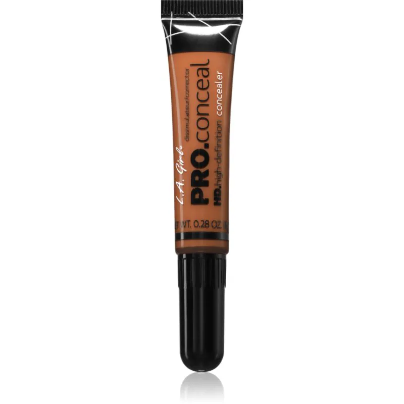 L.A. Girl Cosmetics HD Pro. Conceal υγρό κονσίλερ απόχρωση Suede 8 γρ