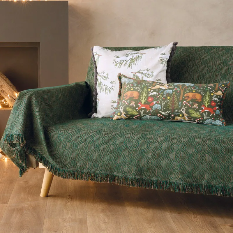 Ριχτάρι Τριθέσιου Καναπέ 180x300 Kentia Vacanza 02 Green