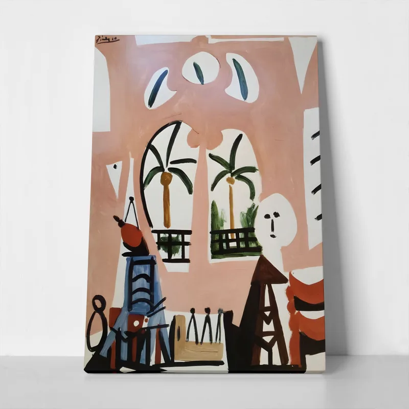 Πινακας σε καμβά PICASSO - THE STUDIO 1956