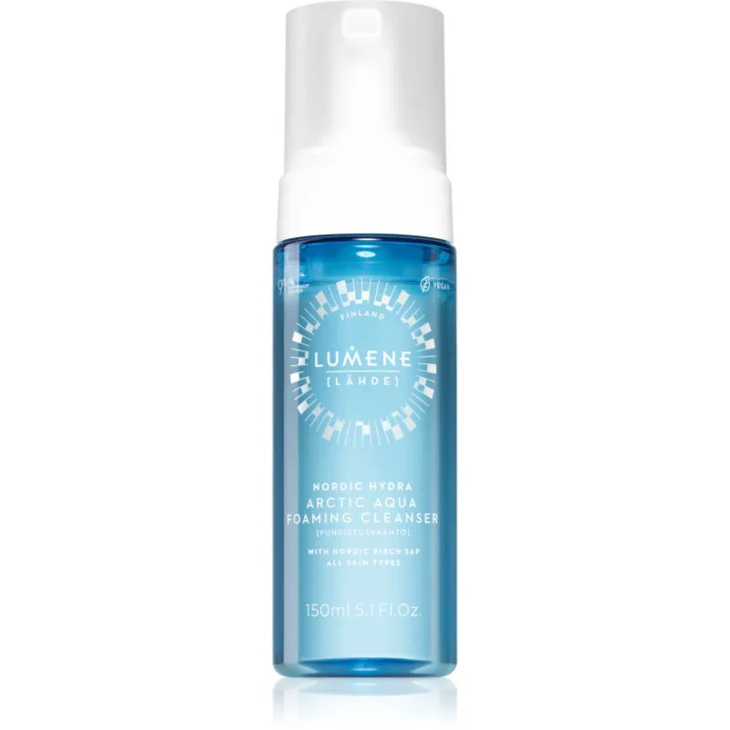Lumene Nordic Hydra [LÄHDE] Arctic Aqua καθαριστικός αφρός για όλους τους τύπους επιδερμίδας 150 ml