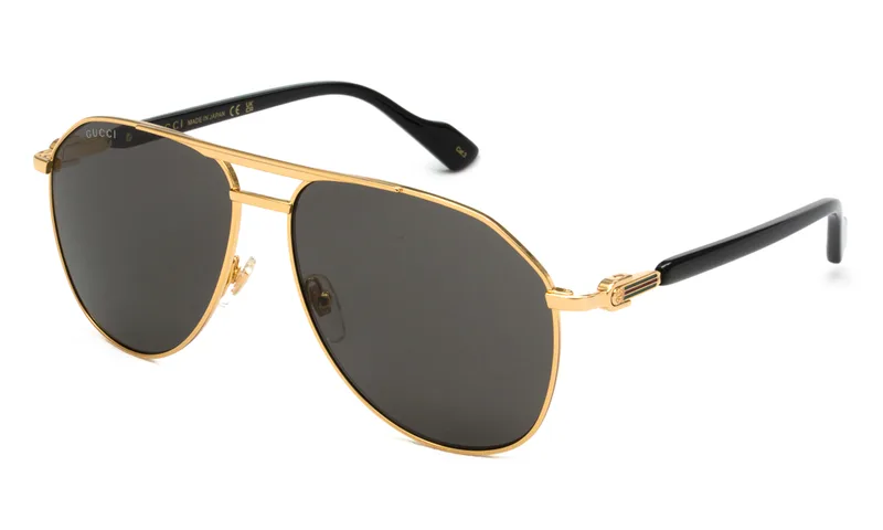 GUCCI ΓΥΑΛΙΑ ΗΛΙΟΥ GUCCI 1220S 001 5914 1220S Χρυσό