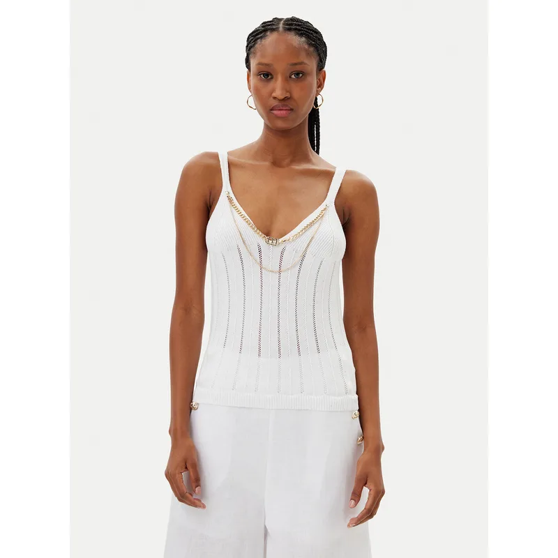 MET Τοπ M10 238MG Λευκό Regular Fit