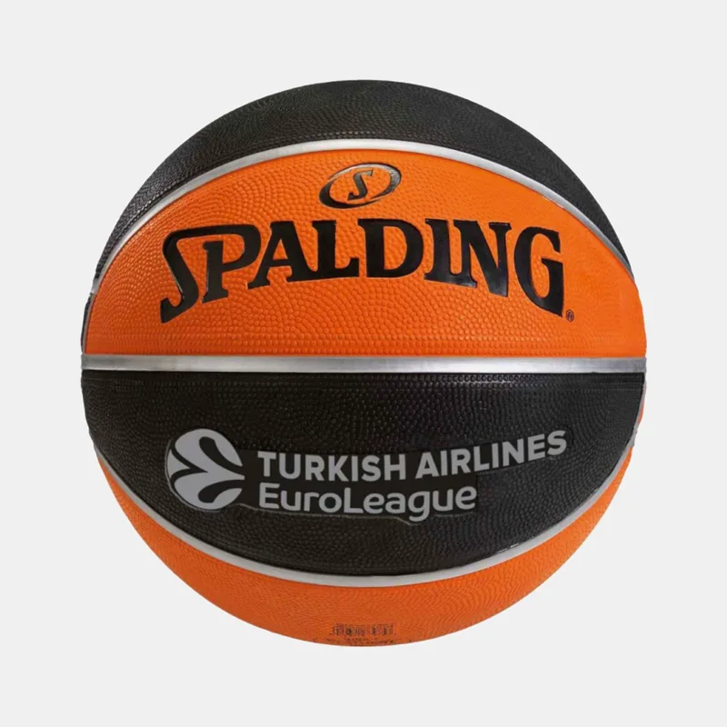 SPALDING EUROLEAGUE TF-150 RUBBER BASKETBALL ΠΟΡΤΟΚΑΛΙ