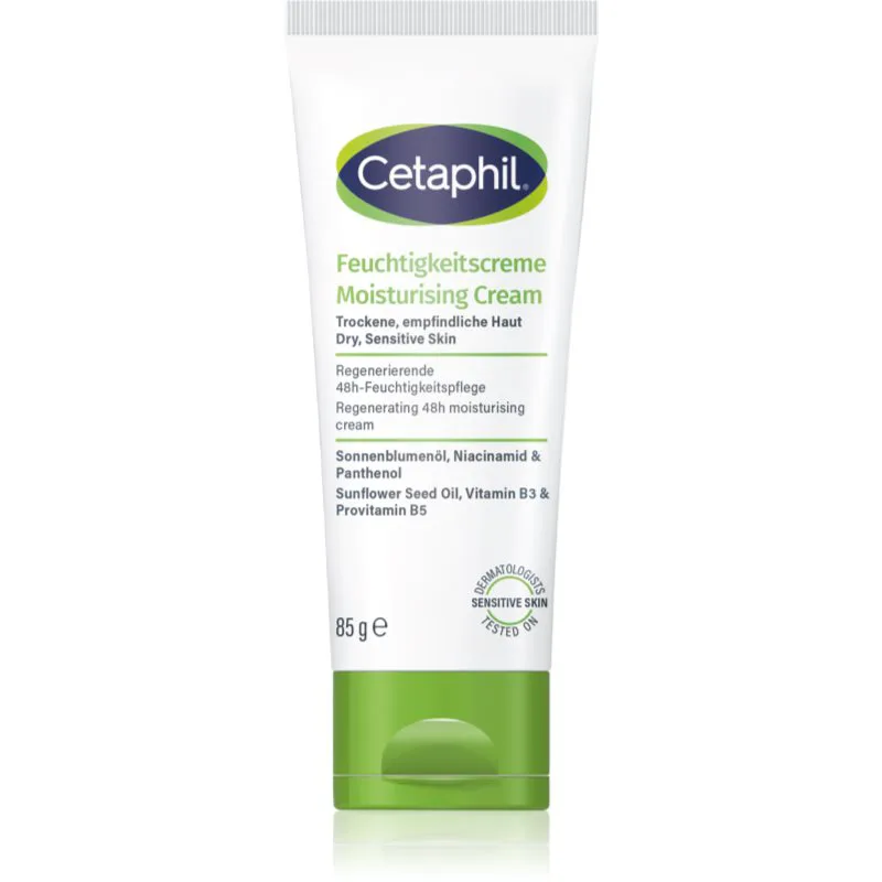 Cetaphil Moisturizing Cream ενυδατική κρέμα για ξηρή επιδερμίδα 85 γρ
