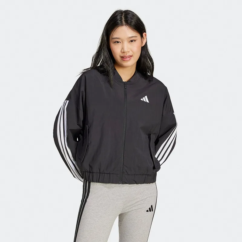 adidas Sportswear Essentials 3-Stripes Γυναικείο Αντιανεμικό Μπουφάν (9000260792_1480)