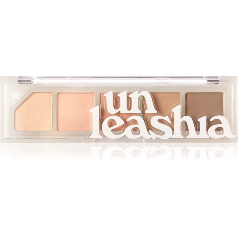 Unleashia Mood Shower Eye Palette Παλέτα σκιών για τα μάτια απόχρωση NO.1 Vanilla Shower 1 τμχ