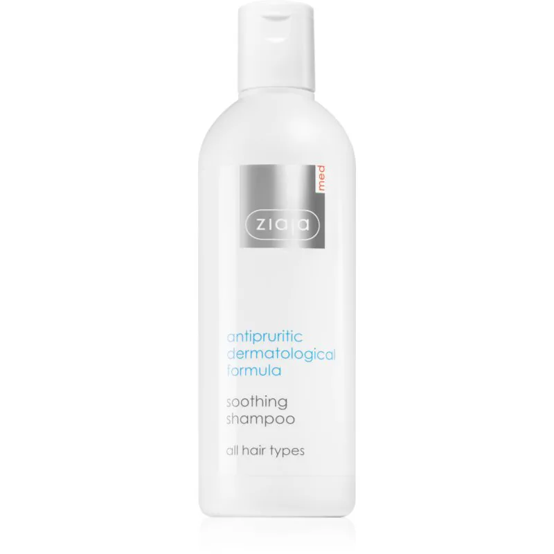Ziaja Med Antipruritic Dermatological Formula καταπραϋντικό σαμπουάν για ευαίσθητο δέρμα της κεφαλής 300 ml