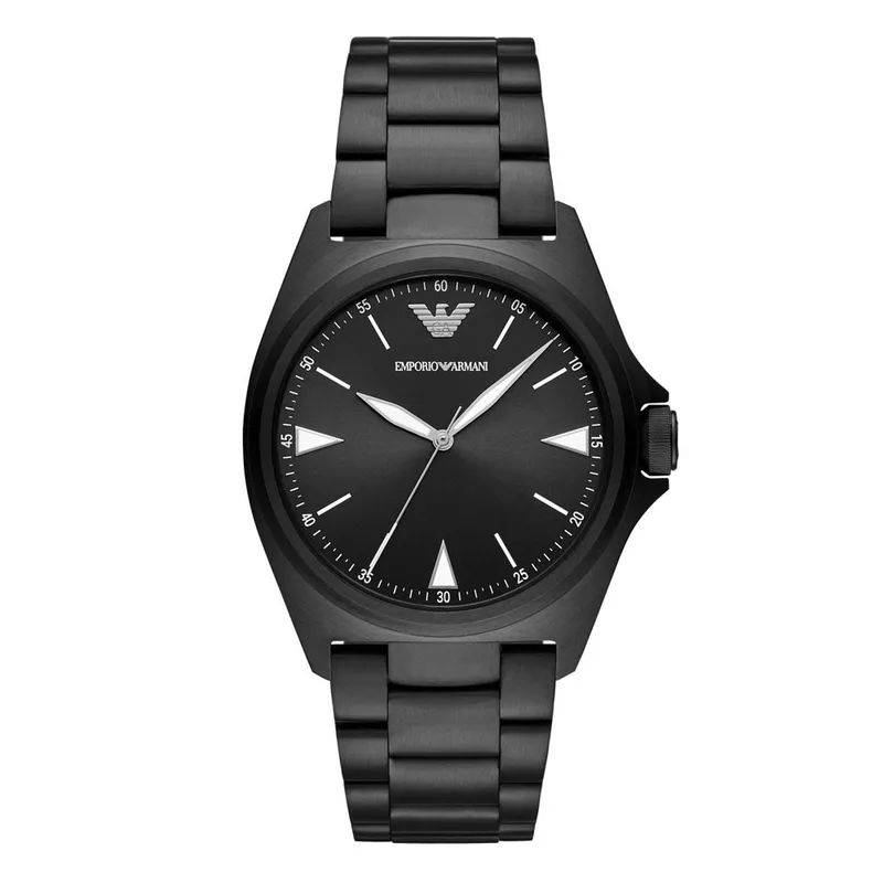 EMPORIO ARMANI Nicola Black Stainless Steel Bracelet AR11257
