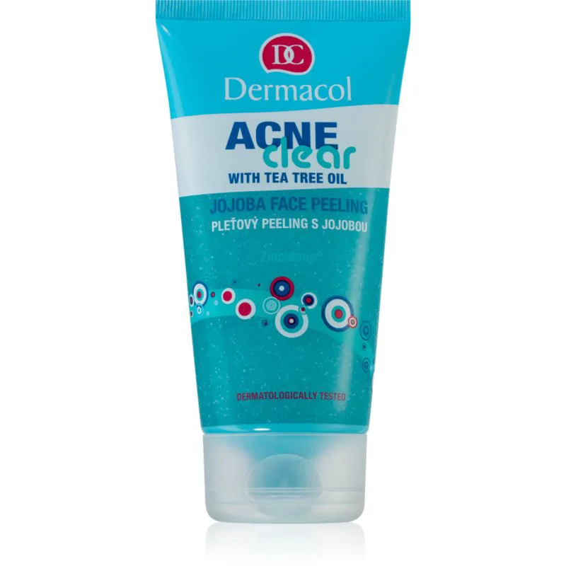 Dermacol Acne Clear καθαριστική απολέπιση προσώπου για προβληματική επιδερμίδα 150 ml
