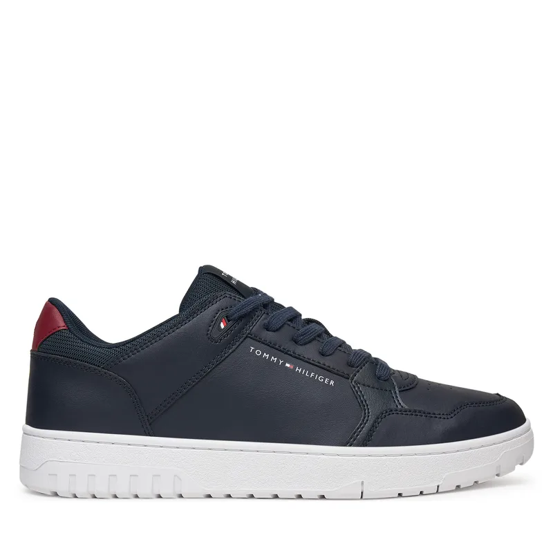 Αθλητικά Tommy Hilfiger Basket Core Lite Lth Mix FM0FM05518 Σκούρο μπλε