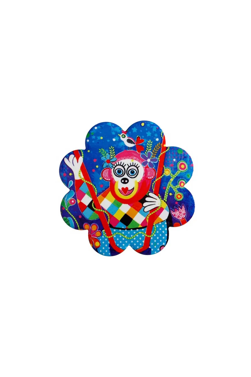 Maxwell & Williams σουβέρ "Donna Sharam Rainbow Jungle Swinging Around" 10 cm - DU0388