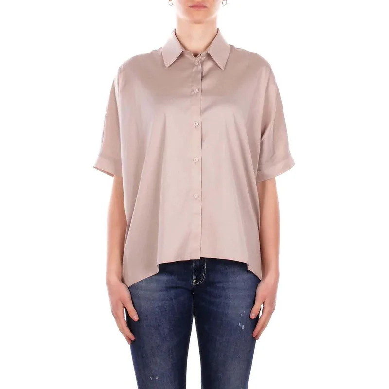 Πουκάμισο με κοντά μανίκια Max Mara 10498761294163