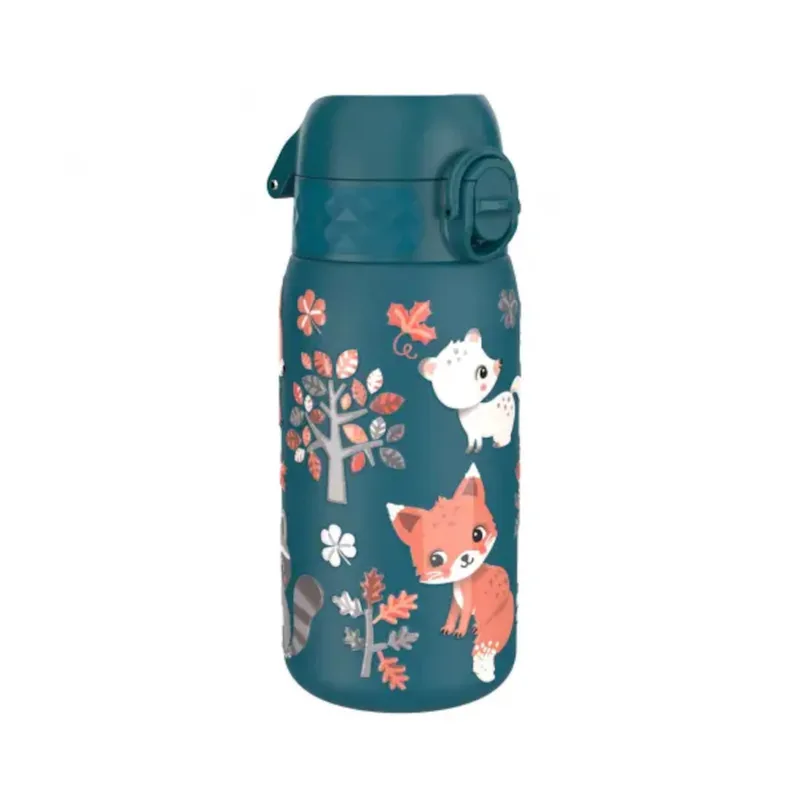 Παγούρι Mεταλλικό Ion8 400ml Zωάκια του Δάσους I8SS400PTFOREAN