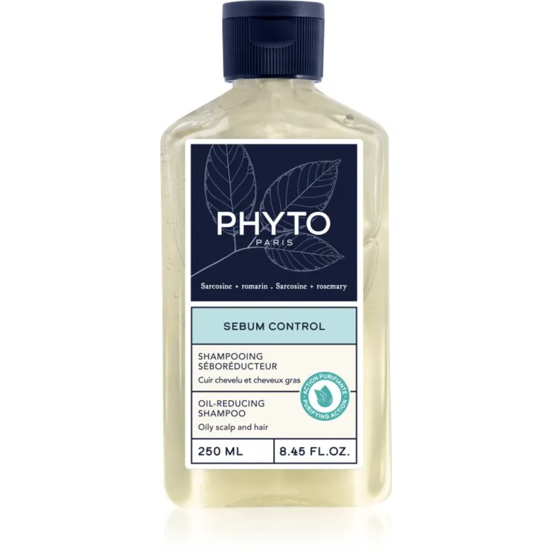 Phyto Sebum Control Oil-Reducing Shampoo σαμπουάν για λιπαρό δέρμα του τριχωτού της κεφαλής 250 ml