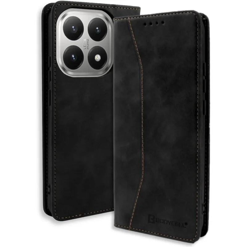 Θήκη Xiaomi 15T Bodycell Book Case Πορτοφόλι - Black (5206015084621)