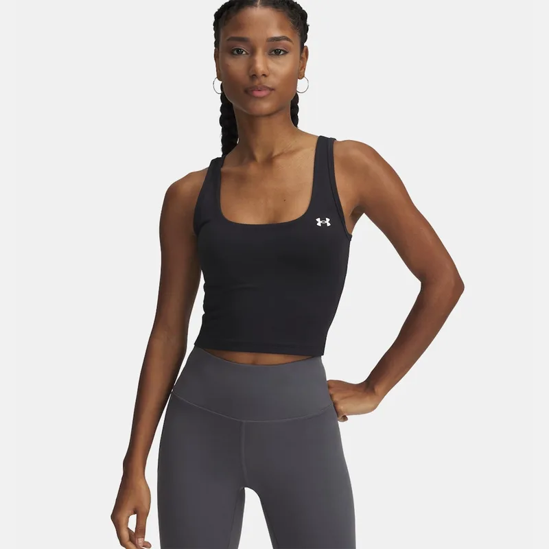 Under Armour Γυναικείο Αμάνικο T-Shirt Crop (9000220369_44184)