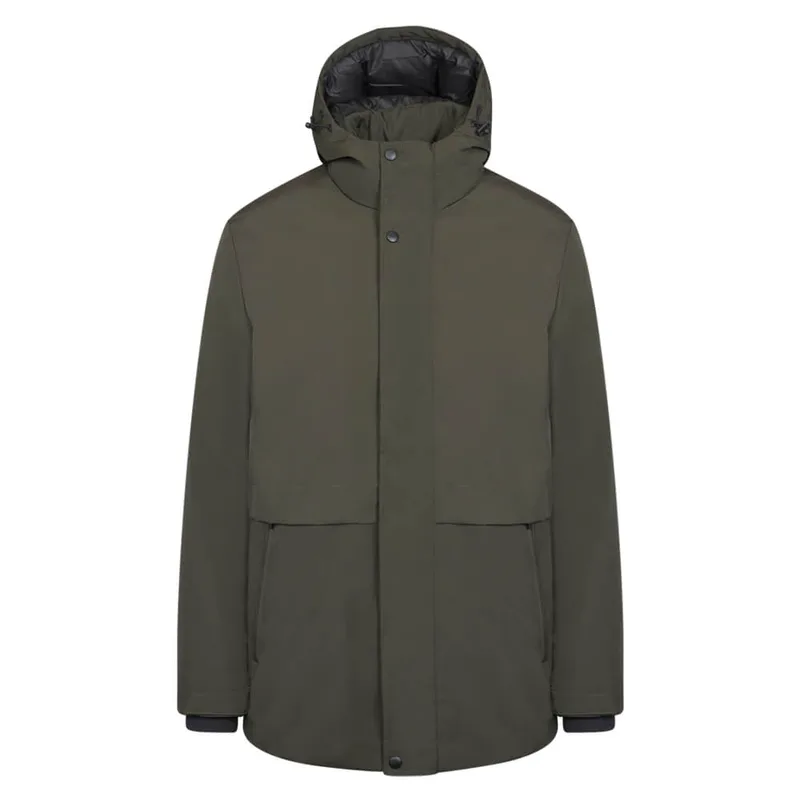 Hooded High Thermal Jacket Πράσινο (Modern Fit) New Arrival