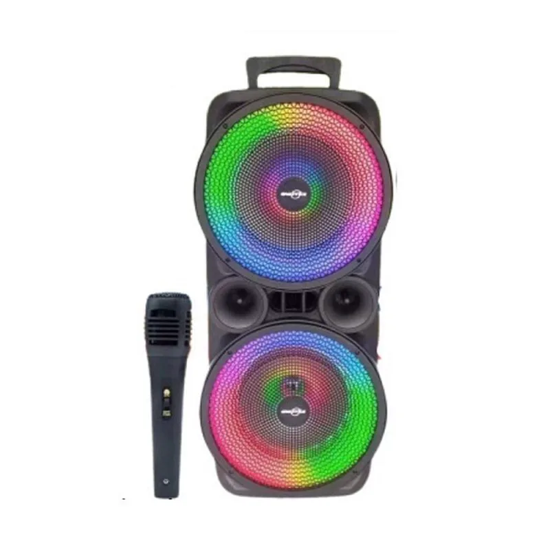 Ηχείο με λειτουργία Karaoke GTS-1569 Και Μικρόφωνο σε Μαύρο Χρώμα