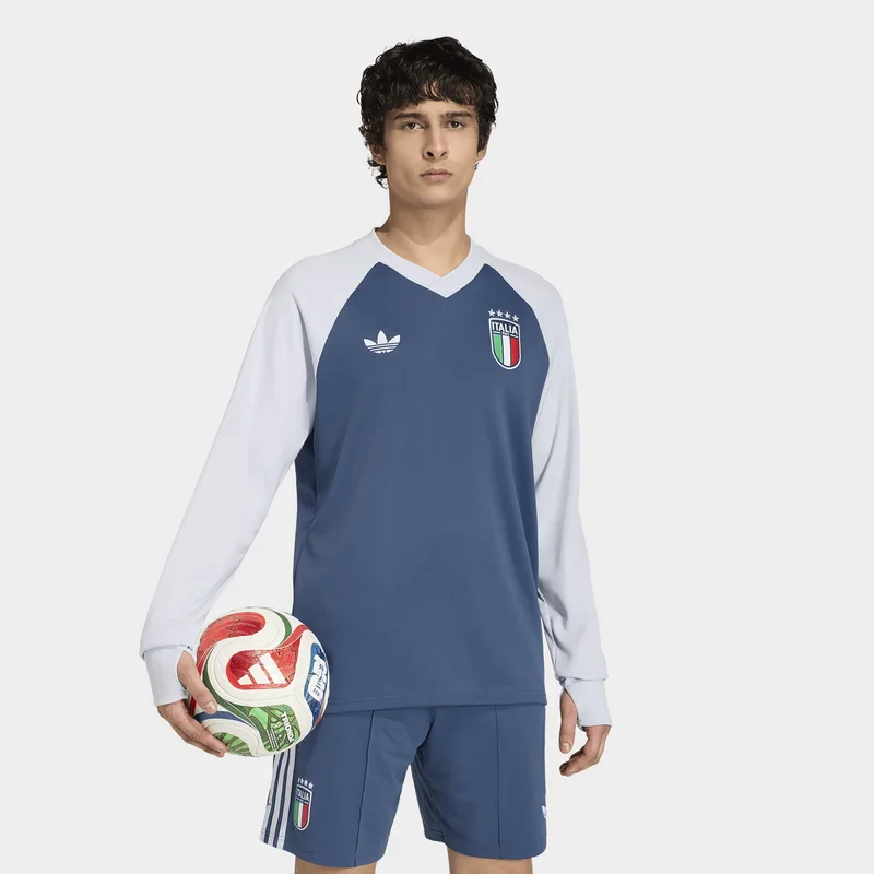 adidas Εθνική Ιταλίας 26 Away Pre-Match Ανδρική Ποδοσφαιρική Φανέλα (9000277381_94522)