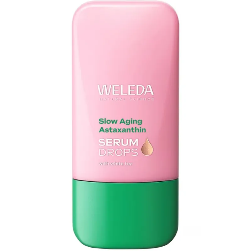 Weleda Slow Aging Astaxanthin Booster Drops Serum Αντιγηραντικός Ορός για Άμεση Προστασία & Επιβράδυνση της Γήρανσης του Δέρματος με Ισχυρή Αντιοξειδωτική Δράση 30ml