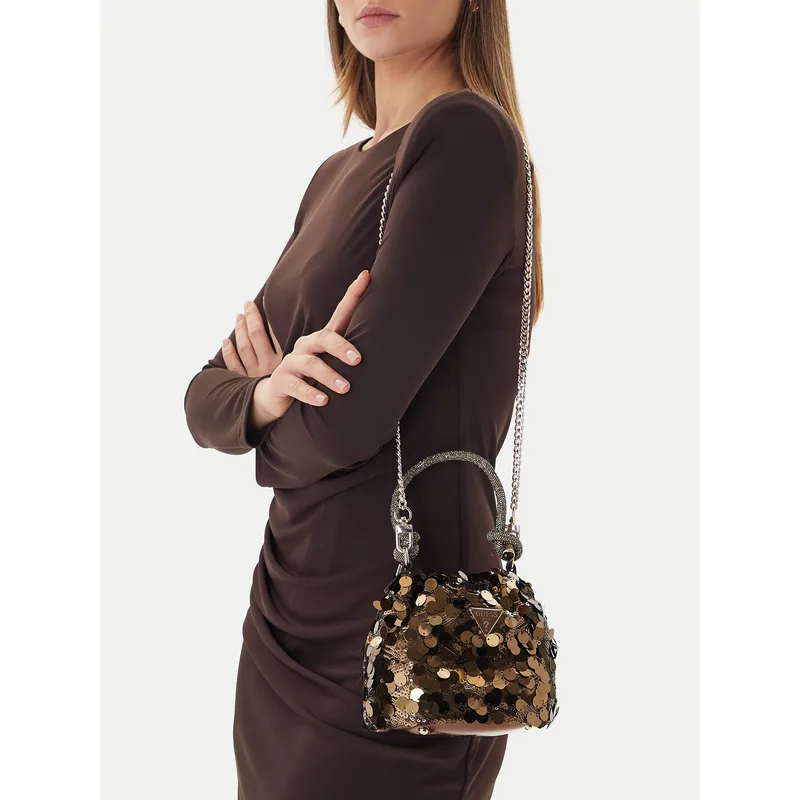Τσάντα Guess HWEG95 38750 Καφέ