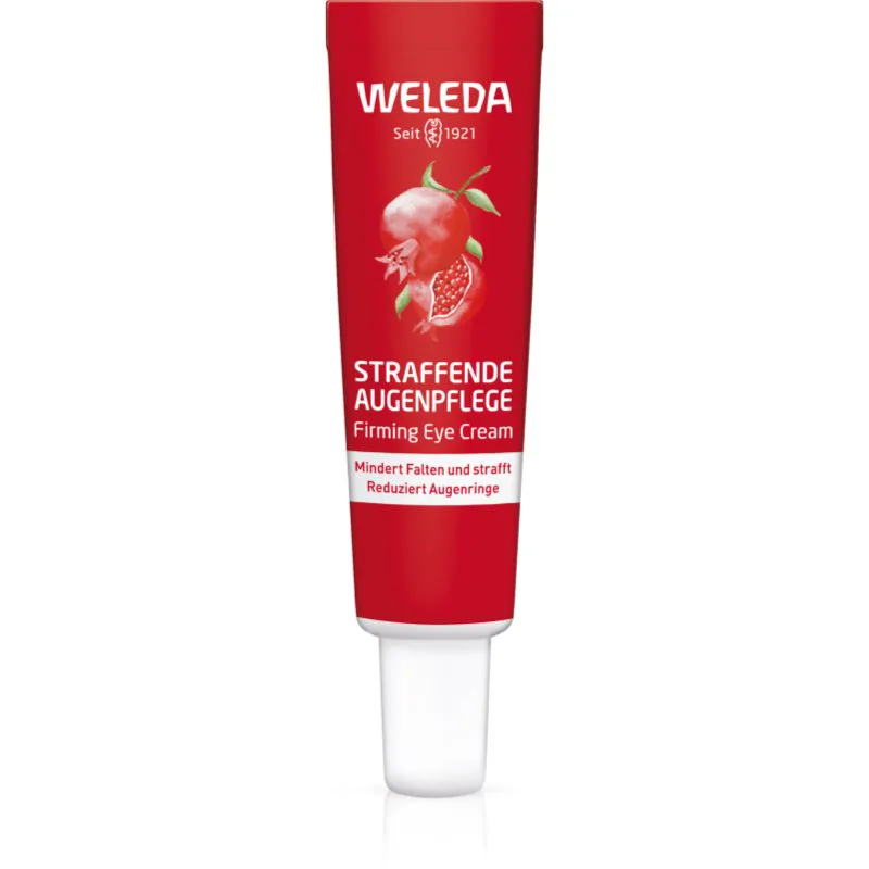 Weleda Pomegranate θρεπτική κρέμα ματιών για μείωση των ρυτίδων με πεπτίδια μάκα 12 ml