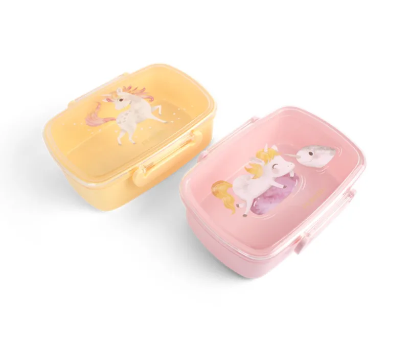 Filibabba Lunch Boxes 2 Pack Unicorn Shores