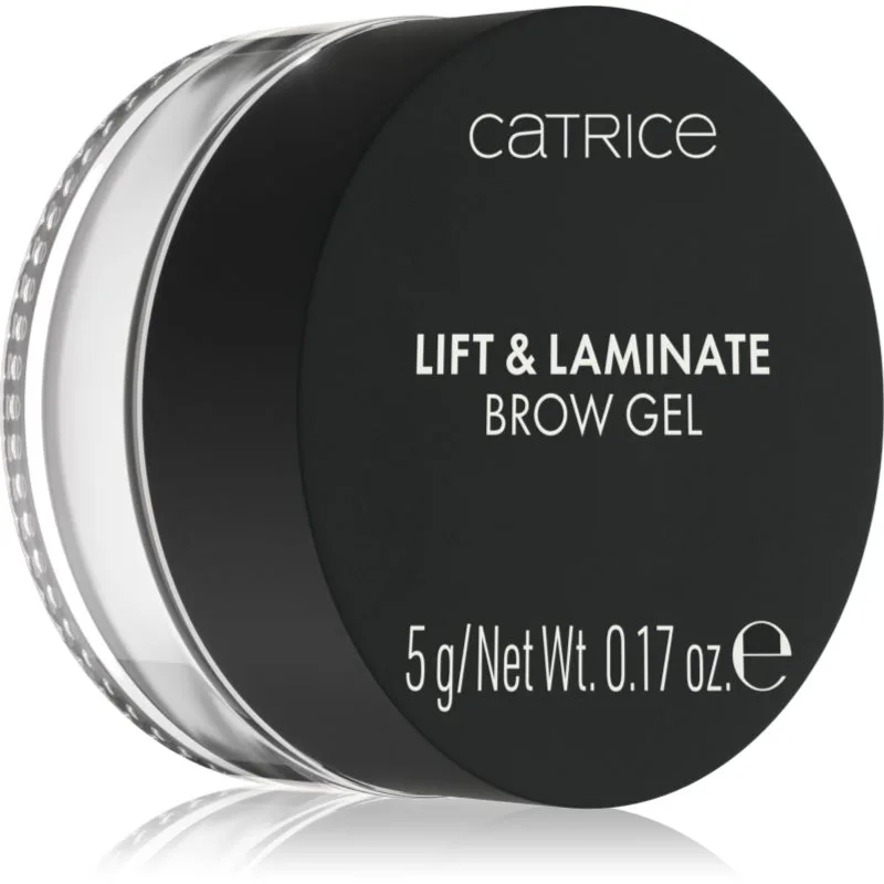 Catrice Lift & Laminate Brow Gel διαφανές σταθεροποιητικό τζελ Για τα φρύδια απόχρωση 010 Transparent 5 γρ