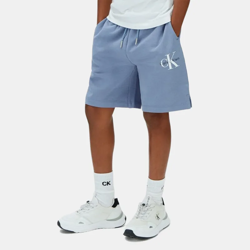 Calvin Klein Mono Logo Relaxed Παιδική Τζιν Βερμούδα (9000271208_93498)