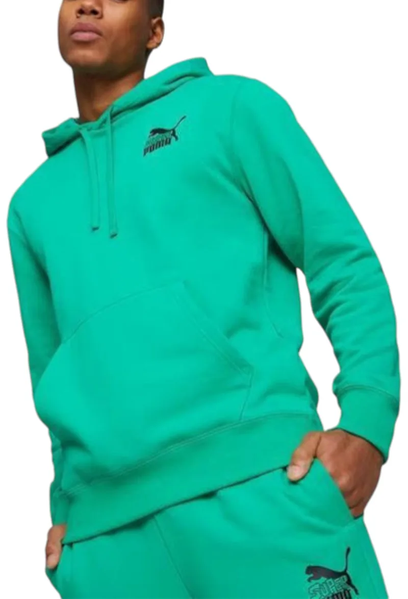 Μπλούζα Μακρυμάνικη Puma Classics Super Puma Graphic Hoodie TR 621309-36 Ανδρικό