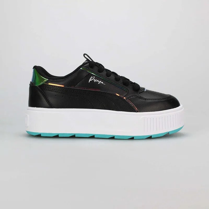PUMA KARMEN REBELLE CRYSTAL KIDS SNEAKERS ΜΑΥΡΟ
