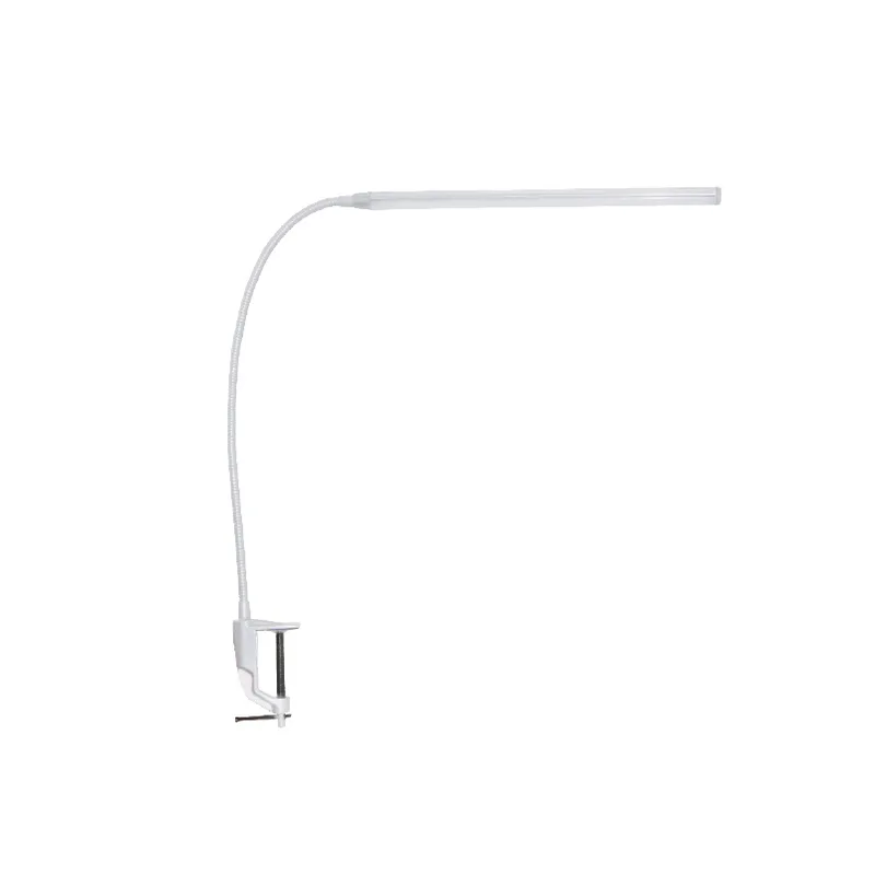 Πορτατίφ Αφής Με Σφιγκτήρα & Dimmer LED Aca Delgado 16055LEDWHC White