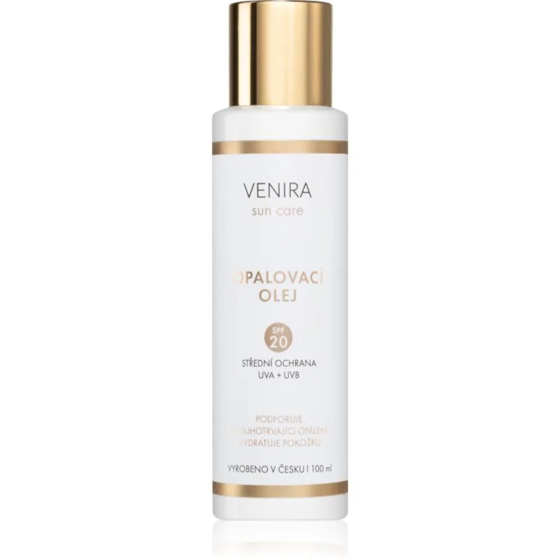 Venira Sunscreen Oil SPF 20 λάδι για ηλιοθεραπεία 100 ml