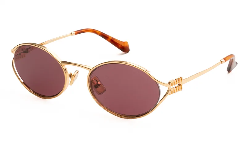 MIU MIU ΓΥΑΛΙΑ ΗΛΙΟΥ MIU MIU 52YS 5AK20Y 5421 52YS Χρυσό