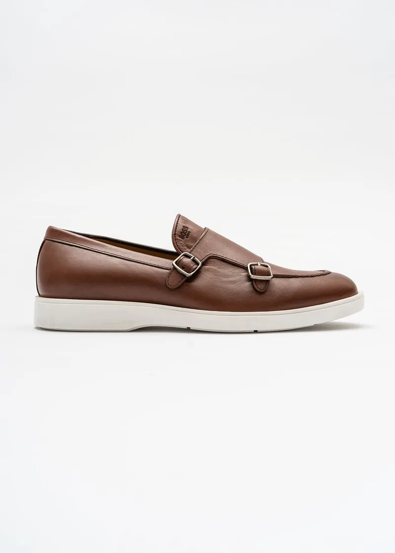 BOSS Shoes Monk Παπούτσια της σειράς Monk - 7160 Brown Paris